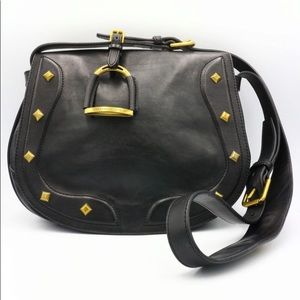 Brand new leather Ralph Lauren saddle bag